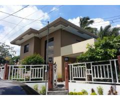 Modern two-storey house and lot for sale